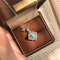 French Vintage Royal Court Turquoise Necklace