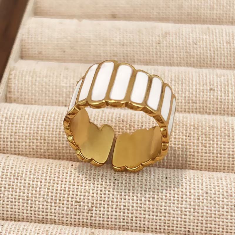 Colorful Titanium Steel Ring
