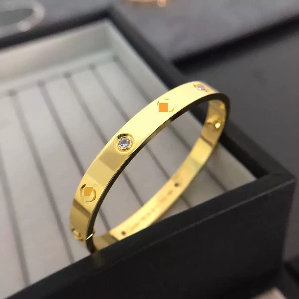18K Diamond-Studded Bracelet