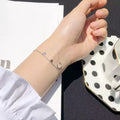 S925 Silver Star Moon Bracelet