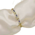 18K Evil Eye Tree of Life Bracelet