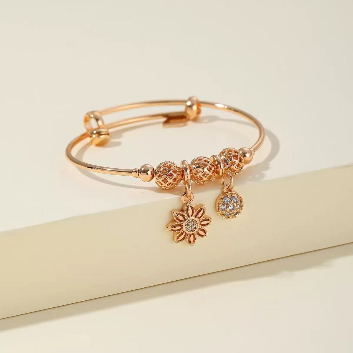 Zirconia Copper Bracelet