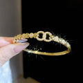 18K Pig Nose Ring Bracelet