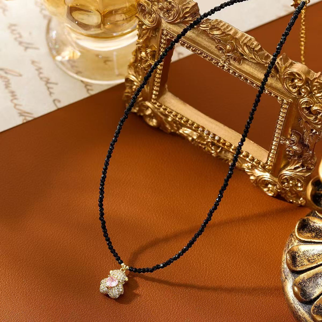 Sweet Cool Bear Pendant Necklace