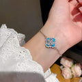 Turquoise Pearl Flower Royal Court Bracelet