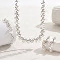 Full Diamond Pearl Luxury Jewelry Set