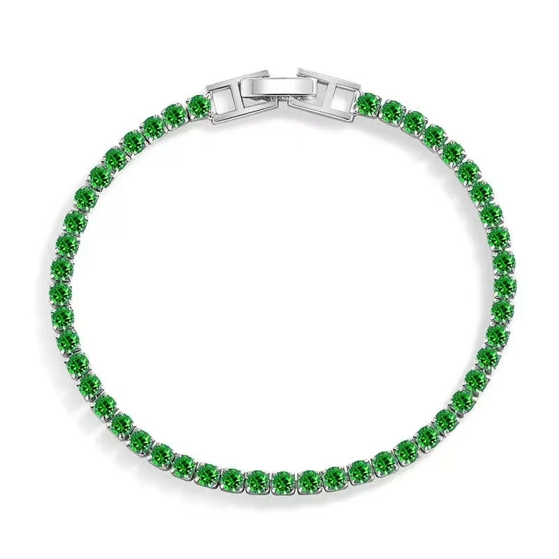 Zirconia Starry Sky Tennis Bracelet