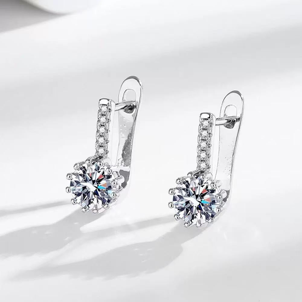 Moissanite Cat Claw Jewelry Set
