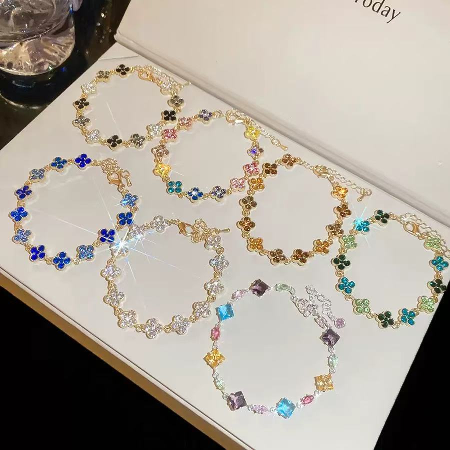 Lucky Clover Flower Bracelet