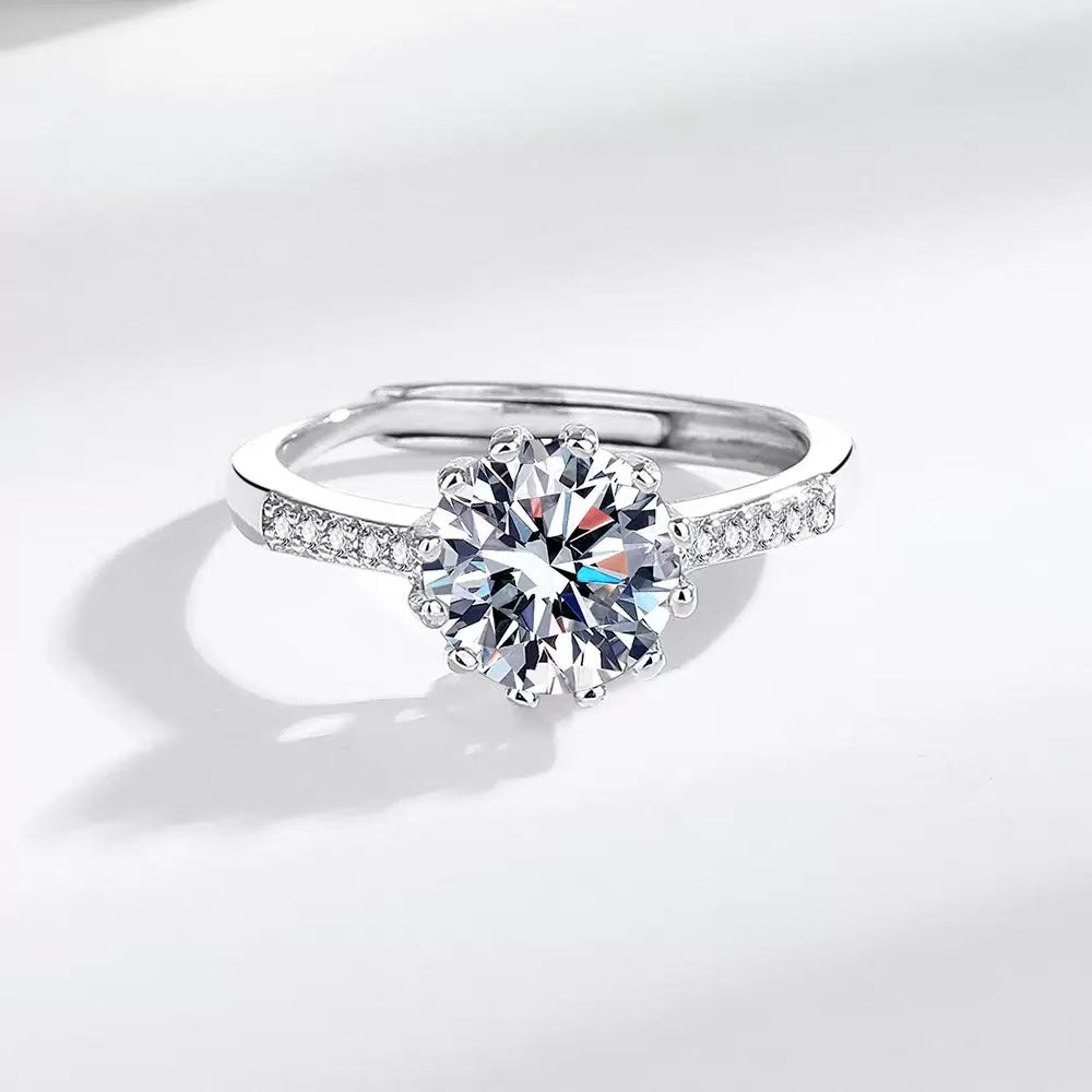 Moissanite Cat Claw Jewelry Set