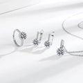 Moissanite Cat Claw Jewelry Set