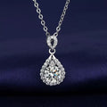 Teardrop 1 Carat Moissanite Diamond Necklace