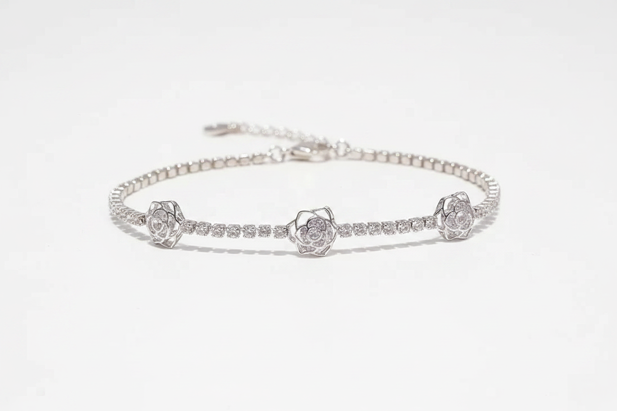 Hollow Rose Bracelet